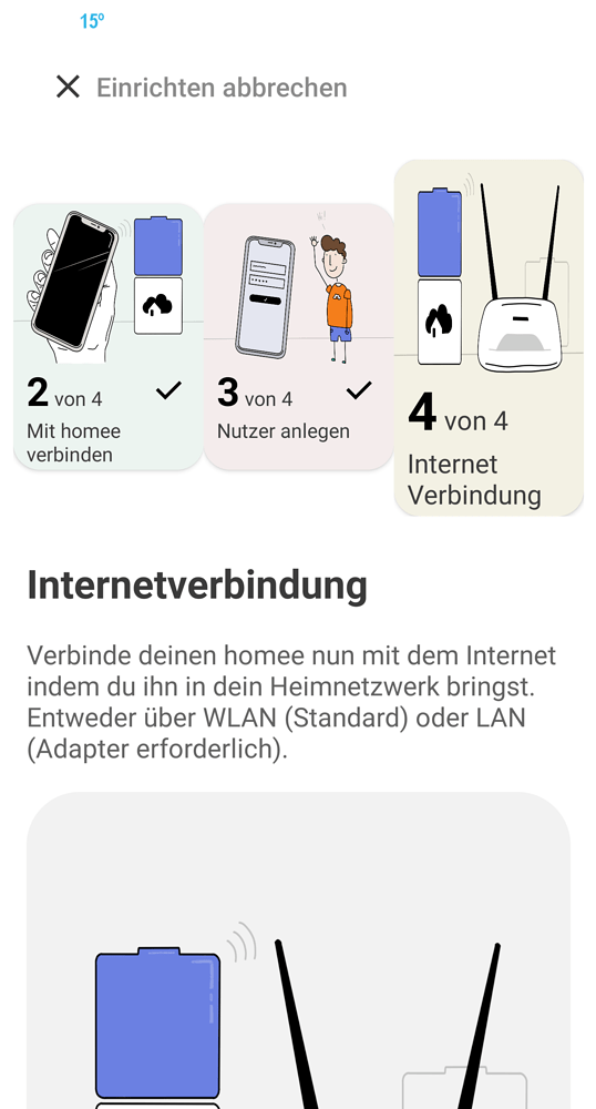 Homee einrichten Schritt 4 von 4 - Android App - homee | Community